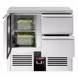 Mostrador refrigerado PREMIUM - 900x700mm - de trabajo - GN 1/1 - refrigeración estática - 240l