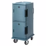 CAMBRO | Ultra Camcarts® Front-Loading Insulated Food Carrier – 8× GN 1/1 (100 mm pans) – Slate Blue