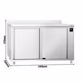 Commercial Hot Cupboard PREMIUM – 1400 × 700 mm – with Upstand & Sliding Doors – Digital