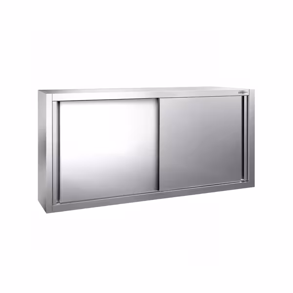 کابینت دیواری پریمیوم استیل - 1400*400 میلیمتر - درب کشویی - 650 میلیمتر ارتفاع