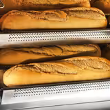 Four combiné vapeur pour boulangerie – Digital – 6x EN 600x400 – avec hotte, moteur, condensateur & système de lavage