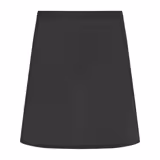 (6 pieces) KARLOWSKY | Basic Bistro Waist Apron – 700 x 550 mm - Black