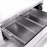 Commercial Refrigerated Counter - +2 to +8°C - 1230mm - 2 Drawer - 6x GN 1/1