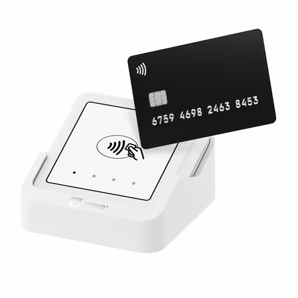 SumUp | Solo Kartenterminal - inkl. Ladeschale & Tastenfeld-Schutzabdeckung