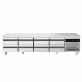 Kylmäalakaappi vetolaatikoilla PREMIUM - -2 - 8 °C - 2400 mm - 310 l - 8 vetolaatikkoa - 8 x GN 1/1