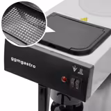 Filterkaffemaskin – 1,8 liter – 1,4 kW – med 2 värmeplattor – inkl. glaskanna