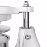 Commercial Manual Burger Press - 3 Sizes Ø 100/130/150 mm - Countertop - Aluminium die‑cast body; includes 400 patty papers