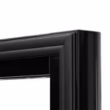 Commercial Upright Glass Door Display Fridge - 1295mm - 880 Litres - with 2 sliding glass doors - LED lighting - digital controller with temperature display - Black - UK Plug - Temperature range 2 to 8 °C