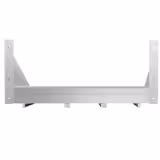 Poliță de perete din oțel inoxidabil - 600x300 mm - cu 1 poliță