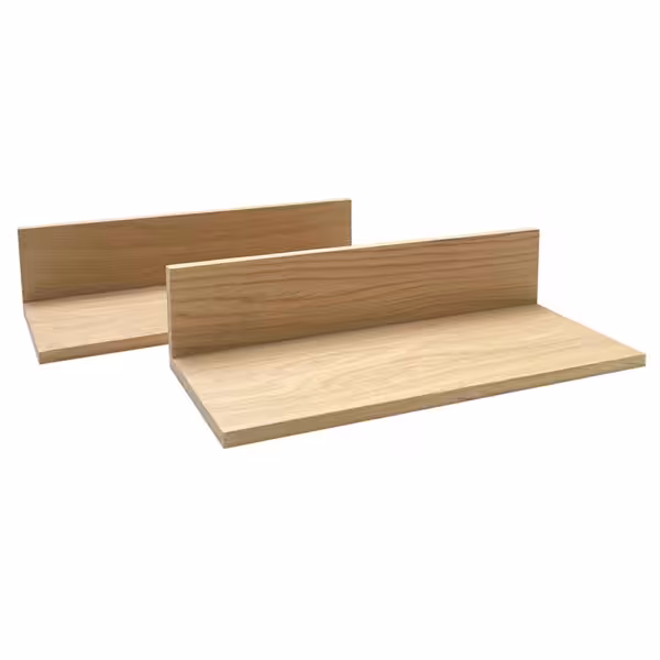 (2 stuks) Buffetverhoger VALO - eikenhout - 240x105mm - Hoogte: 60mm - passend voor GN 1/2 & VALO houtboxen 14004/14005