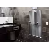 (2 pezzi) DYSON | AIRBLADE 9kJ - Asciugamani elettrico con sensore e filtro HEPA - acciaio inox spazzolato
