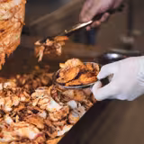 Pilli Döner Bıçağı - Kapasite: 60 kg / gün - 2 Pil, Bıçak ve Bileme Taşı dahil