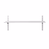 Mensola a parete in acciaio inox PREMIUM - 1800x300mm - con 3 ripiani