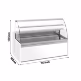 Serve Over Counter - 1935mm - with 3 doors - capacity 327 litres