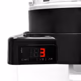 Ayranspender - 40 Liter - 750 Watt - für schaumigen Ayran - Weiß