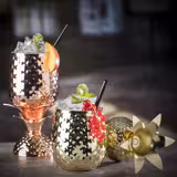 (6 stycken) Muggar – PINEAPPLE – 500 ml – Guld – med lock