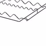 رف شبكي للثلاجة - 500x560mm - ستانلس ستيل AISI 304 - يشمل حوامل لشبكة الدعم - لـ WKNR400N