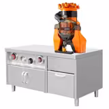 Underrede för dryckesdispenser med bägardispensrar och isfack - 1 låda - AISI 304 - 1500x800x800 mm