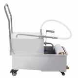 Frittierölfilter mit Ablasshahn - 48 Liter/Minute - 550 Watt