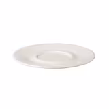 (6 τεμ.) LUX - Πιατάκι για εσπρέσο - Τετράγωνο - 135x135 mm - Ελεφαντόδοντο