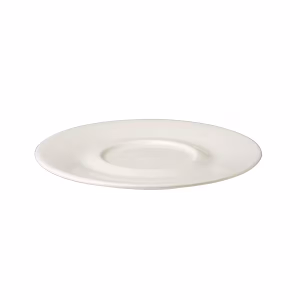 (6 pcs) LUX - Coffee saucers - Ø135mm - Ivory