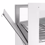 Eistheke ADAM - 1200mm - Umluft - für 12x 5 Liter oder 8x 7 Liter Eisbehälter - Weiß