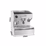 Siebträgermaschine "Allegro" - 1 Gruppig - inkl. Preinfusiuonssystem