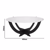 Buffetständer Octopus - Ø 400mm - Schwarz