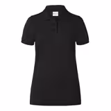 KARLOWSKY | Ladies Workwear Polo Shirt – L - Fitted - 100% Cotton - Black