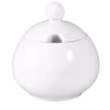 SELTMANN WEIDEN | Meran Basic Sugar Bowl with Spoon‑Rest Lid – White – 230 ml – Oven‑Safe Porcelain