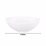 (6 pcs) SELTMANN WEIDEN | Oval Porcelain Dip Bowl – White – 90×65 mm