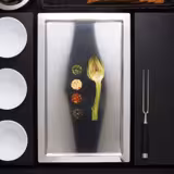 (6 st) GN-bricka 1/1 - FRAMES - rostfritt stål - höjd: 20 mm