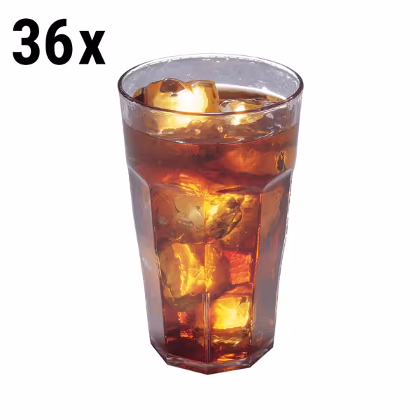 (36 sztuk) CAMBRO | LAGUNA – kubki – 236 ml – bez BPA – przezroczyste