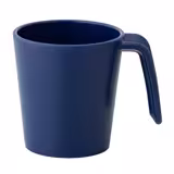 (30 pieces) Reusable mug - 260ml - Blue
