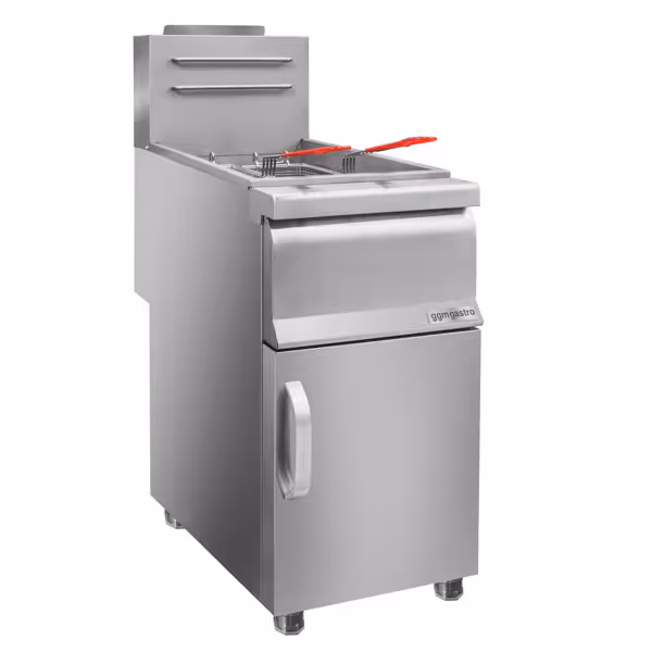Free Standing Gas Fryer - 16 litres - 27kW - with drain tap