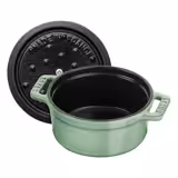 STAUB | Mini Cocotte Round Enamelled Cast Iron Casserole Dish – Ø10 cm - Sage Green