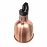 Infrarood warmtelamp - 275W - Ø175mm - hoogteverstelbaar - Roségoud
