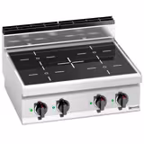 Induktions komfur (14 kW) - 4 kogeplader