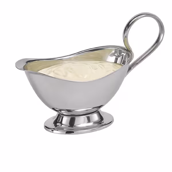 (6 pcs) Gravy Boat PROFI - 0.25 litres - Stainless steel - 191x88x128mm