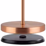 (4 unid) Candeeiro de mesa - MERLE MINI - recarregável sem fios - regulável em 3 níveis - Ø110mm - Cobre - IP54