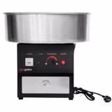 Zuckerwattemaschine - Ø 520mm - 950 Watt - Schwarz - inkl. Hygieneschutz