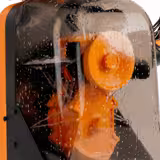 Elektrische Orangenpresse - mit automatischer Fruchtzufuhr & Reinigungsmodus - Orange