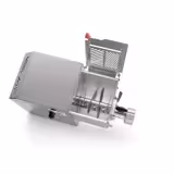 Máquina de pasta fresca eléctrica profesional con amasadora integrada - 8,4kg/h - 750W - Ø75mm - incl. cortador de pasta