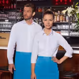 (6 Stück) KARLOWSKY | Bistroschürze Basic - Türkis