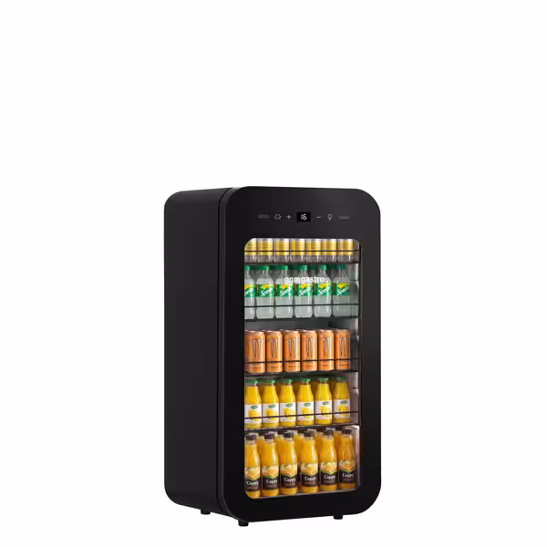 Minibar fridge - 450mm - 67 litres - with 1 glass door