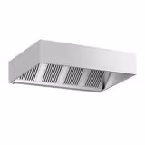 Afzuigkap doosmodel - 2200mm - met labyrintfilters & verlichting