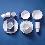 (6 pcs) BUDGETLINE - Handled Soup Cup - Mammoet Neo - Ø 100mm - White