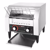 Tračni toster - Mehaničko - 2,2 kW - kapacitet cca 300–350 kriški/sat - za peciva i kruh