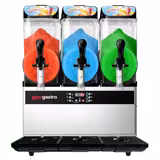 Slush machine - 3x 12 liter - Zwart/Zilver