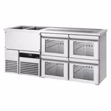 Direct Draw Beer Dispenser / Kegerator PREMIUM - 1950x700mm - 4 Glass Drawers